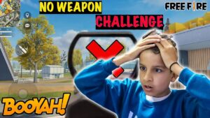 No Weapon Challenge │ Garena Free Fire  🔥