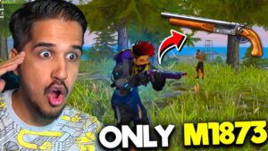 Only M1873 Gun Challenge (Live Reaction) || Garena Free Fire || Desi Gamers