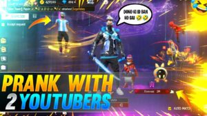 Prank With @Selfie Gamers @Rawani Gaming 🤣 Garena Free Fire Max - #shorts #gamingarmy