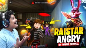 Raistar Angry on Purple Criminal Stream Sniper | Garena Free Fire