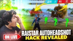 Raistar Headshot Hack Reaveled On Live | Garena Free Fire