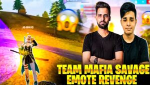Team Mafia Savage Emote Revenge😲😲!! Garena Free Fire