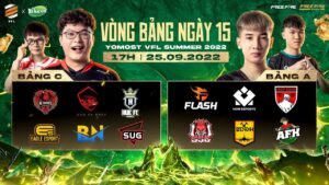 [YOMOST VFL SUMMER 2022] Ngày 15 | MDH "out trình" trên BXH, HQ Esports né 200 triệu!