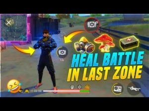 last zone fight only 2 hp booyah | ump challenge - garena free fire #short #shorts #freefire#short