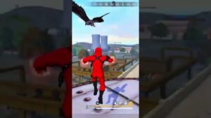 panel user on Factory Roof #shorts Garena Free Fire