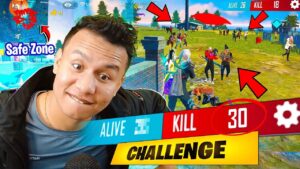 30 Kills Challenge in Duo Vs Squad Pro Grandmaster Top 1 Lobby 😱 Tonde Gamer - Garena Free Fire