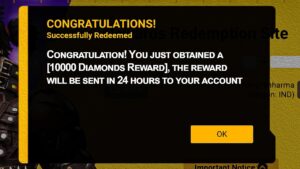 5 Tips To Claim 10000 Diamonds Redeem Code Fast 🥳 Garena Free Fire