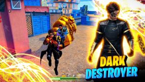 Dark Destroyer🔥 Bundle  Over Powered Gameplay - Badge99 - Garena Free Fire