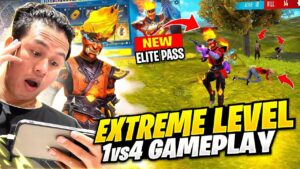 Extreme Level Solo Vs Squad Gameplay with New Elite Pass Bundle 😱 Tonde Gamer - Garena Free Fire