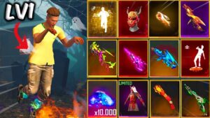 Free Fire NOOB Poor Id To Rich PRO Id😍 In 9000 Diamonds💎 Trick All Permanent -Garena Free Fire