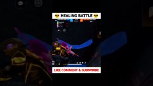 Free fire healing battle 😂 1v2 situation 😲 Garena free fire #freefireshorts #gaming  #shorts