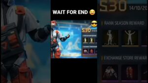 GARENA FREE FIRE MAX new season minus 😂🤣 br rank #shorts #br #rank  #grandmaster #sudhanshu0.5