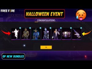 Indonesia Server Halloween Event 🥳 Free Rewards 😍 || Garena Free Fire