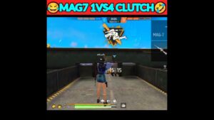MAG7 power 1vs4watch till end 😂... garena free fire #shorts #shorts #nayak_gamer #total_gaming