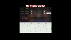 Mr Triple r old I'd video 💞 Garena free fire 😱 Mr Triple r,#shorts #mrtripler #short #viral