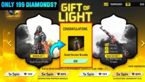 NEW GIFT OF LIGHT EVENT FREE FIRE | FF NEW EVENT - GARENA FREE FIRE