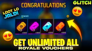NEW GLITCH IN FREE FIRE 😱 || UNLIMITED VOUCHER GLITCH || जल्दी लूट लो - GARENA FREE 🔥