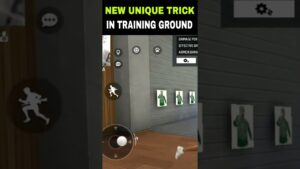 NEW UNIQUE TRICK IN TRAINING GROUND || कोई नहीं जानता || GARENA FREE FIRE #shorts