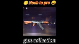 Noob vs pro gun collection garena free fire | free fire op gun collection #Shorts #Short #freefire