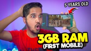 PLAYING FREE FIRE IN MY OLDEST MOBILE 🥺😭