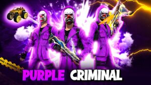 Purple Criminal Is Back!😱 OP Gameplay | Light Fest | Garena Free Fire