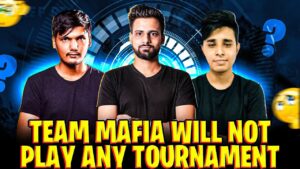Team Mafia Will Not Play Any Tournament 😲😲!! Garena Free Fire