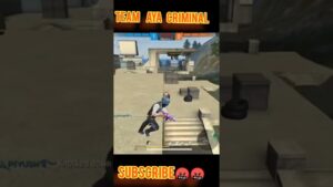 mere team me aaya noob criminal #garenafreefire #ffshorts