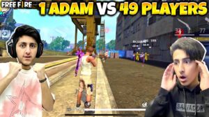 1 ADAM VS 49 PLAYER WHO WILL WIN - GARENA FREE FIRE