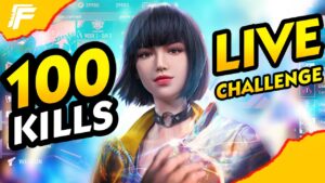 100 KILLS or I can't STOP the Stream! 🤕 LIVE | GARENA FREE FIRE