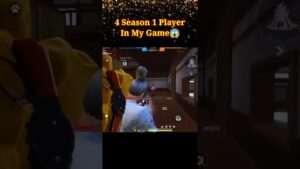 4 season 1 player's in my game 😱|| GARENA FREE FIRE MAX #shorts #short #freefire #ffshorts