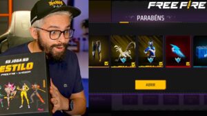 A GARENA CRIADORA DO FREE FIRE ME ENVIOU TODOS OS NOVOS ITENS RAROS