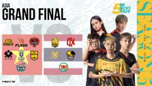 Asia Grand Final | THE NEW CHAMPIONS! | Free Fire Pro Scrim Mùa 5