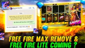 BREAKING NEWS 🔥FREE FIRE MAX REMOVE ? & FREE FIRE LITE COMING 😱 - GARENA FREE FIRE