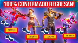 🔥 CONFIRMADO GARENA REGRESA LOS PASES ELITES VETERANOS EN FREE FIRE LLEGAN EN CAJAS PASES ANTIGUOS
