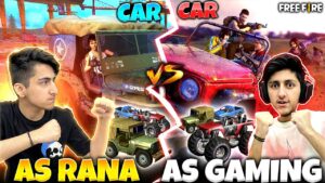 Car Vs Car As Gaming Vs God Sunny Only Car Challenge - Garena Free Fire