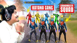 Crimal Katan Gang Vs Grandmaster Squad Challenge Cs Match - Garena Free Fire
