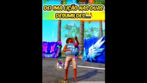 DEI UMA LIÇÃO NAS DUAS DESUMILDES QUE ME FARPARAM 🧐 #freefire #garenafreefire