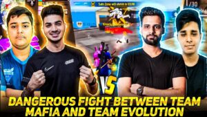 Dangerous Fight Between Team Mafia And Team Evolution😲😲!! Garena Free Fire