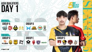 [Day 1] Asia Qualifiers | Group C welcomes battle! | Free Fire Pro Scrim Mùa 5