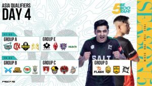 [Day 4] Asia Qualifiers | Group D Rise Up from below! | Free Fire Pro Scrim Mùa 5