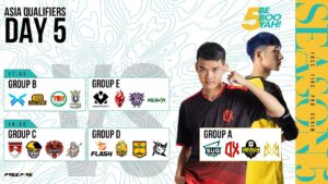 [Day 5] Asia Qualifiers | Group A to decide Top 12! | Free Fire Pro Scrim Mùa 5
