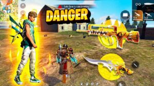 Double AWM Game OP LoneWolf Badge99 - Garena Free Fire - Booyah Day