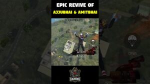 EPIC REVIVE MOMENT OF AJJUBHAI AND @Desi Gamers - GARENA FREE FIRE #shorts