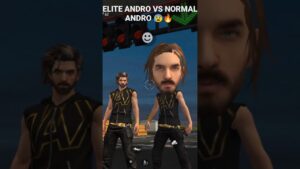 Elite andro VS Normal Andro 🔥 Your Favourite ? - Garena Free Fire #shorts