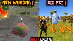 Free Fire Big Pet | New Wukong | New Map Island In OB37 UPDATE Garena Free Fire