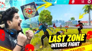 Free Fire Last zone intense Fight | Garena Free Fire