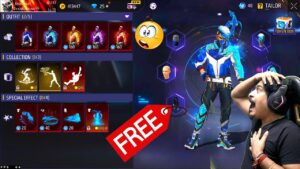 Free Fire New Navy Starsea Tailor 5 Bundle & 3 Black Hole Emote 4 Climbing Effect | Garena Free Fire