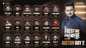 Freefire Premiere League Auction - Day 2 - Garena Freefire Live #FPL2K22 #LidomaAsia