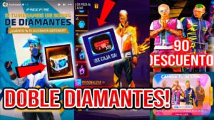 GARENA FREE FIRE ANUNCIA BONUS DOBLE DE DIAMANTES EVENTO CAMBIA TU DESTINO CAJA A MEDIDA CAJA SAKURA