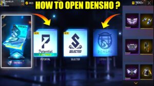 HOW TO OPEN DENSHO TREND| FREE FIRE NEW EVENT TODAY| FF NEW EVENT| NEW FF EVENT| GARENA FREE FIRE